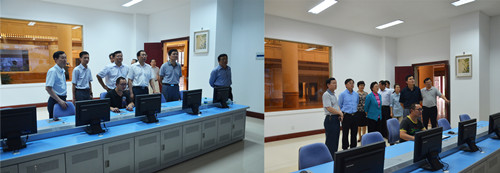 江西省药监局领导视察仁和集团