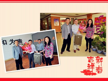 集团工会走访慰问集团2014年度劳动模范