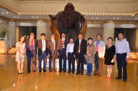 韩国堤川市客人参访仁和集团
