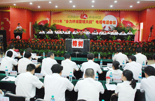 集团公司召开全国营销电视电话会议