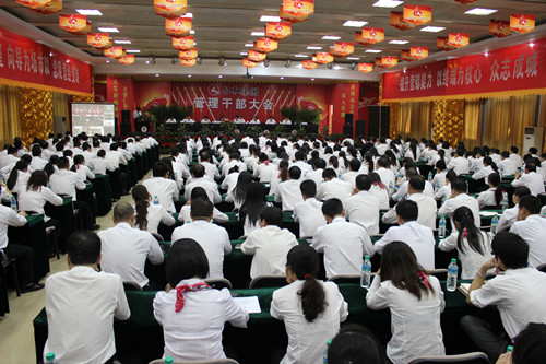 集团公司召开管理干部大会