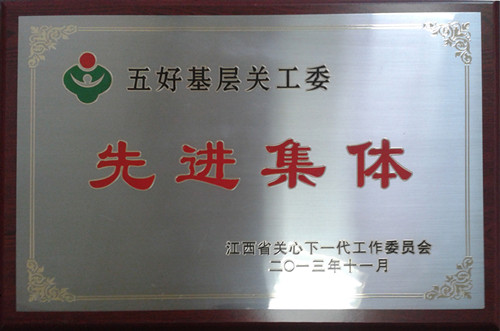 仁和集团荣膺“全省五好基层关工委先进集体”
