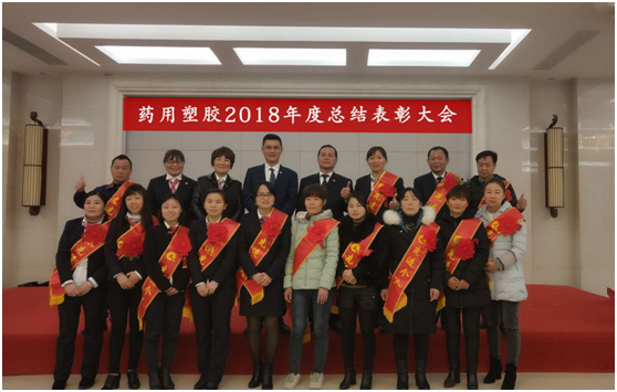 药用塑胶公司召开2018年度总结表彰大会